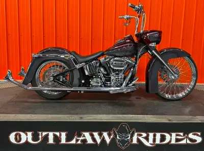 2017 HARLEY-DAVIDSON HERITAGE SOFTAIL — CHOLO STYLE BUILD STOCK #2017-018800 This one is an absolute...