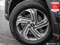 New Price! Odometer is 30316 kilometers below market average! Twilight Black 2021 Hyundai Santa Fe E... (image 8)