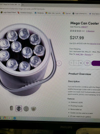 Mega Can Cooler