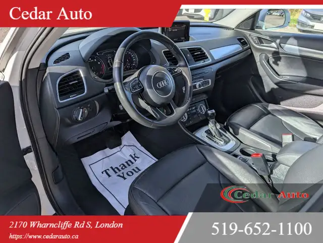 2015 Audi Q3 SOLD - FrontTrak 4dr 2.0T Progressiv in Cars & Trucks in London - Image 16