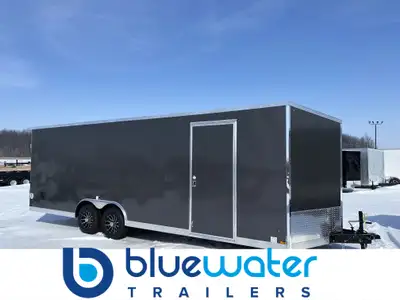 Bluewater Forest River Steel Enclosed 8.5 Wide Trailers 8.5' x 16' starting at $11,710.00 or $234.18...