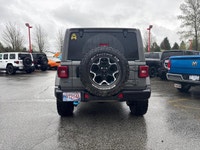 This 2022 Jeep Wrangler 4xe Unlimited Rubicon, in an attention-grabbing Sting-Grey, represents the p... (image 5)