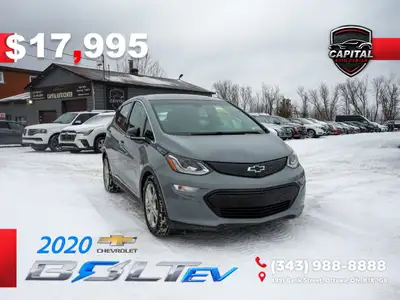 ALL-ELECTRIC CITY & HIGHWAY HERO! 2020 Chevrolet Bolt EV Fully Electric Hatchback Exterior: Grey Sea...