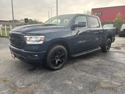 Clean Car Fax**Ram 1500**Sport**Crew Cab**5.7L**V8**Hemi**4x4**Leather Trimmed Bucket Seats with Mes...