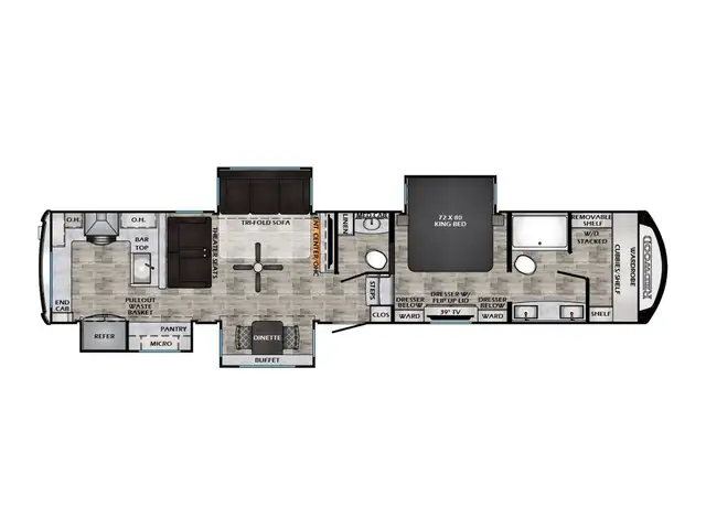 2023 Crossroads RV Redwood 4001 LK Fifth wheels 2023 CrossRoads  in Travel Trailers & Campers in Lanaudière - Image 3