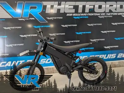 VR Thetford Paiement à partir de $/sem. + TX. 2025 Talaria X3 MX Pro Rabais vendredi fou Talaria: 40...