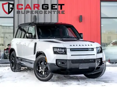 Carget Supercentre is proud to present this 2022 Land Rover Defender X-Dynamic SE! EXTERIOR: FUJI WH...