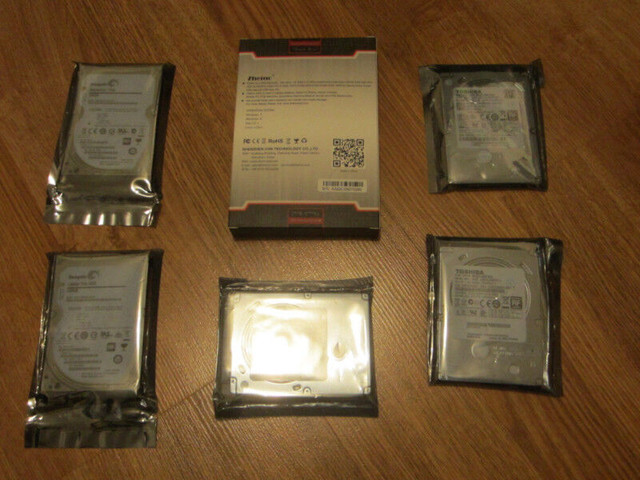 new 512GB SSD hard drive, 2.5 inch Toshiba HDD 500GB, micro SD in Laptop Accessories in City of Toronto - Image 2