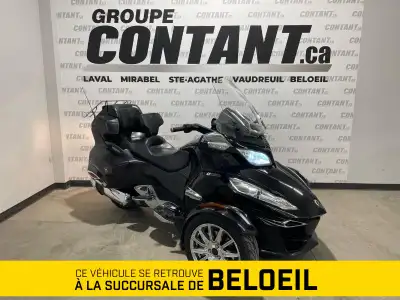 ROADSTER Can-Am SPYDER RT LIMITED 1330 NOIR 2015 Numéro d'inventaire : U61799 Ce véhicule d'occasion...