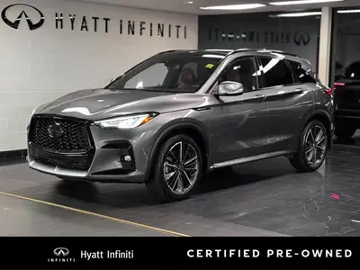 The 2024 INFINITI QX50 SPORT is a new-for-2024 trim level in Canada that brings aggressive, dark-the...