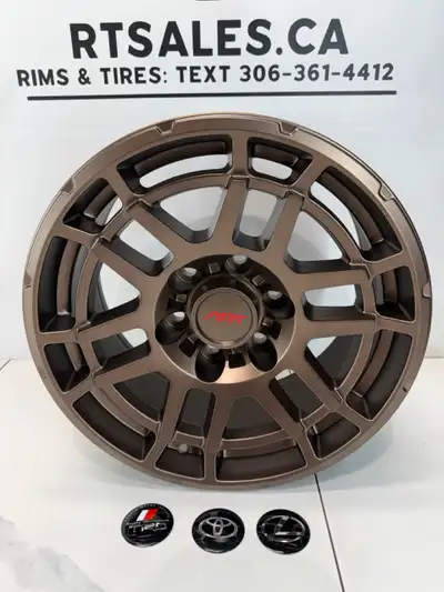 Set of four NEW 17 inch ART Toyota Replica rims Bronze fits Toyota Tacoma 4runner, Land Cruiser, Seq...