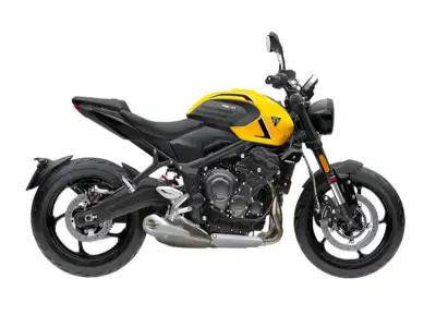 Argyll Motorsports 2026 Triumph Trident 660 Cosmic yellow Triple the Thrill. Upgraded. Features may...