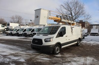 2018 Ford Transit Cargo Van 65.000 KM CERTIFIÉ 1 SEUL PROPRIO / 2018 FORD TRANSIT T-350 CARGO 148 /... (image 8)