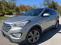 2015 SANTA FE XL LIMITED EDITION AWD 1 OWNER 6 PASSENGER PANO ROOF NAVIGATION ONLY $227.41 BI WEEKLY... (image 1)
