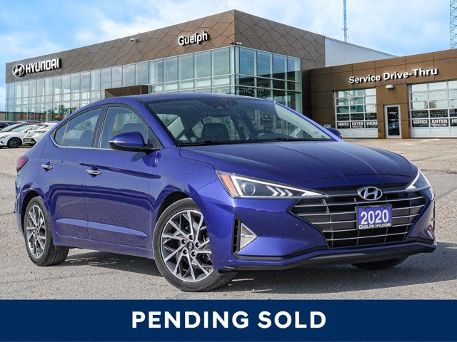 2020 Hyundai Elantra Luxury IVT | One Owner! | Leather in Cars & Trucks in Guelph