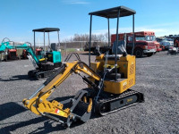New & Used Mini Excavators at Auction - Ends May 14th