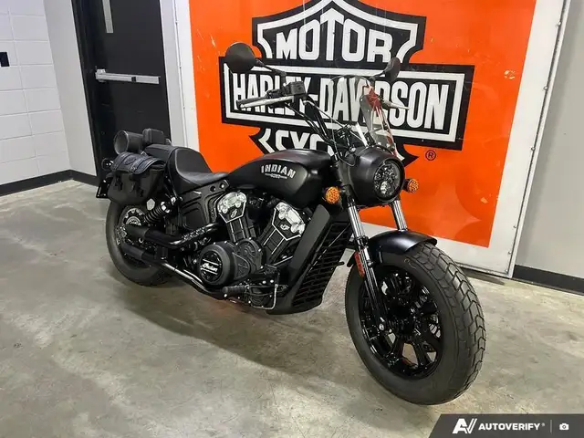 2022 Indian Motorcycle Scout(R) Bobber ABS Black Metallic in Street, Cruisers & Choppers in Calgary - Image 4
