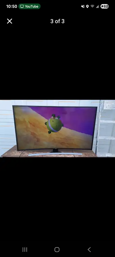 55 inch samsung curve 4k smart tv, View more