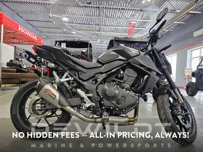 FENDER ELIMINATOR, YOSHIMURA AT2 SS SLIP ON EXHAUST, TANK PADS (CENTER AND SIDE), METER VISOR. Honda...
