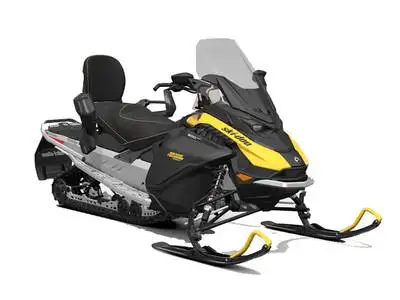 2026 Ski-Doo Grand Touring Sport 900 ACE Savvy style and handling meets 2-up trail comfort. Both pil...