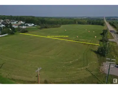 Ready for your development - 1.8 acre lot at the corner of paved Twp Rd 500 and paved Range Road 73....