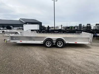 Canadian Mennonite Built Side Loader Aluminum Utility Trailer is $8,115.00 or $162.28/month! Ord: E1...