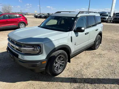 2023 Bronco Sport Big Bend, 57,575 kms, 1.5L Ecoboost engine, includes splash guards, heated front s...