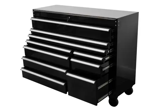 NEW 55 IN SIEBEL 10 DRAWER TOOL BENCH STAINLESS STEEL TOP 5510DB in Cabinets & Countertops in Lethbridge - Image 7