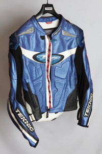 BLOUSON DE CUIR MOTO TEKNIC