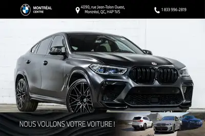 Découvrez ce redoutable BMW X6 M Competition 2023 affichant 61 384 km, provenant d'un seul propriéta...