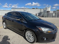 2014 FORD FOCUS TITANIUM EDITION FULLY LOADED NAVIGATION SONY AUDIO HEATED LEATHER SEATS REV CAM SUN... (image 6)