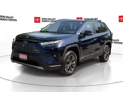 Vehicle DescriptionThis one-owner Toyota RAV4 Hybrid Limited AWD is a Don Valley North Toyota origin...