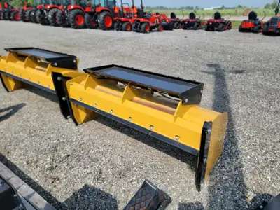 Zero Down financing available! Mapleside MFG. INC. Skid Steer-Style Quick Attach Snow Pusher66 INCHE...