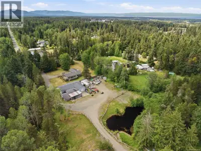 Welcome to 1144 Bellevue Road in beautiful Errington—a rare opportunity to own a private 3.3-acre ru...