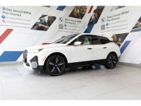 2024 BMW iX xDrive50 Electric Motor AWD Single-Speed Automatic EXTERIOR - ALPINE WHITE INTERIOR - OY... (image 3)