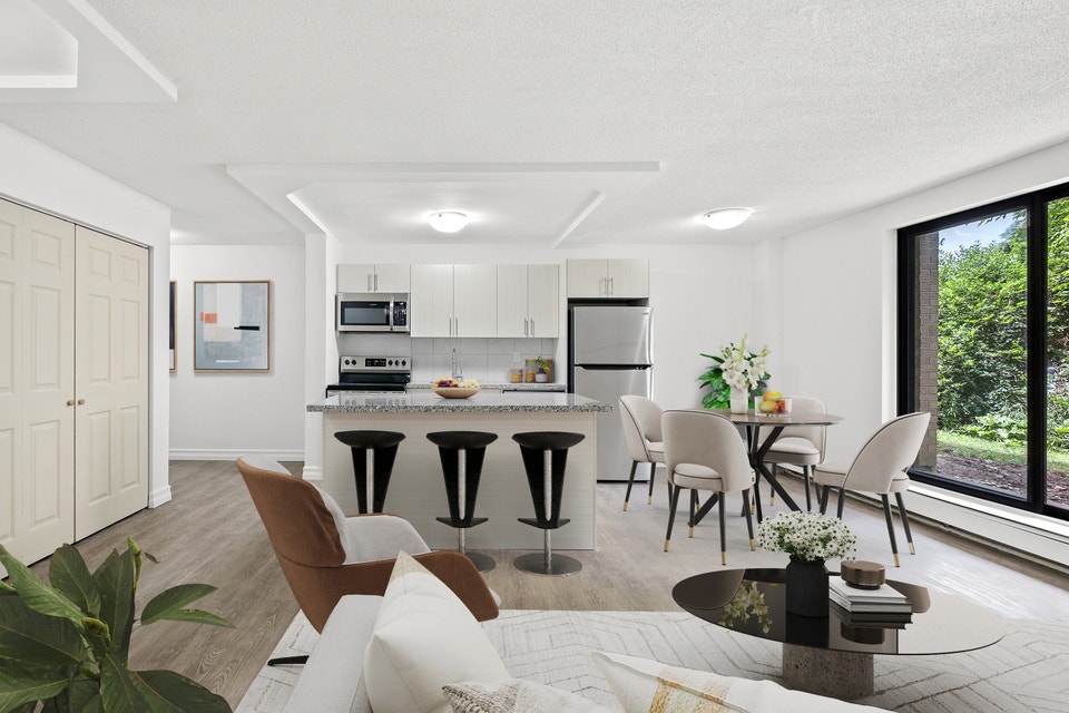 Webster Apartments - Renovated 1 bedroom Apartment for Rent 2