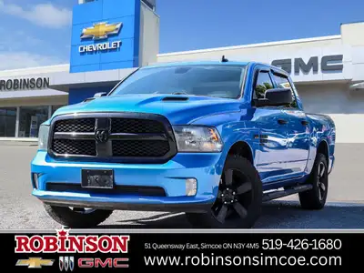 The 2021 Ram 1500 Classic Express 4x4 Crew Cab 57 Box is ready to tackle any road with its striking...