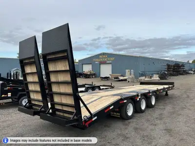 30 Ton Miska Tri-dem Paver Float Trailer with Air Brakes Built right here at our factory in Hamilton...