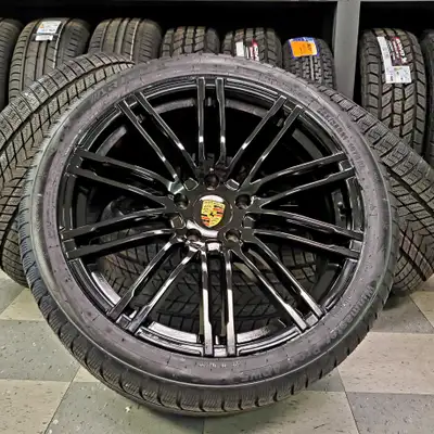 Selling 4 NEW 21" Porsche Cayenne tires & wheels Porsche Panamera tires & wheels Tires 295/35R21 or;...