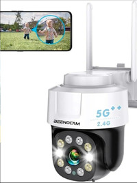 2.5K 2.4G/5G Security Camera Wireless Outdoor WiFi Cameras 360°