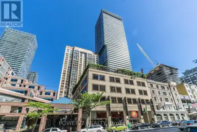 Rare Southwest Corner 1-Bedroom at Karma Condo At Unbeatable Yonge & College. Experience urban livin...