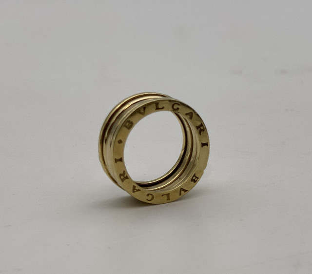 18K Yellow Gold Crafted Bvlgari 6.60GM Band $995 in Jewellery & Watches in Mississauga / Peel Region - Image 3