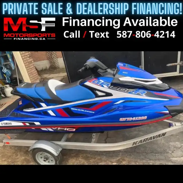 2020 YAMAHA WAVERUNNER GP1800R SVHO (FINANCING AVAILABLE) in Personal Watercraft in Strathcona County - Image 2