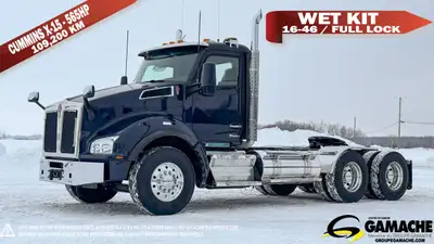 Heavy truck - # STOCK: C-37199 2023 KENWORTH T880 CAMION DE VILLE 2023 KENWORTH T880 DAY CAB Engine:...