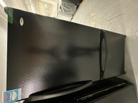 9880-Réfrigérateur Amana noir congélateur bas 30" Bottom Freezer
