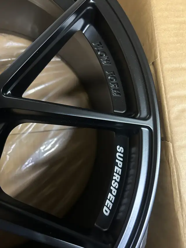 SUPERSPEED Matte Black 20" x 10", +40 Offset, 5x120 Bolt Pattern in Tires & Rims in Ottawa - Image 3