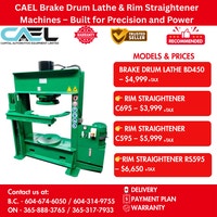 Heavy-Duty Hydraulic Press Machines for Solid Tires (80T–200T) Richmond Greater Vancouver Area Prévisualiser