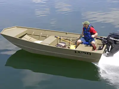 Bay Marine Sales 2026 Lund 1448 Jon Boat TillerUTILITY AND HUNTING JON BOATThe Lund Jon Boat aluminu...