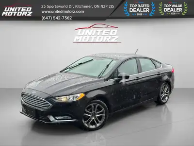 2017 Ford Fusion SE SAFETY CERTIFIED NO ACCIDENTS !!! The 2017 Ford Fusion SE is a stylish and comfo...