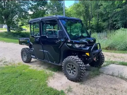 2023 CANAM DEFENDER MAX LONESTAR LIMITED-BLACK! in ATVs in Dartmouth - Image 7